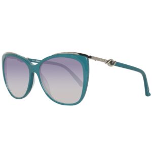 damskie okulary przeciwsłoneczne swarovski model sk0104-5787w (szkło/zausznik/mostek) 14/135/57 mm)