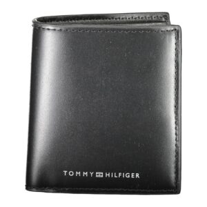 czarny portfel męski tommy hilfiger
