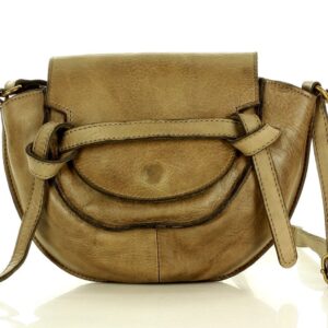 marco mazzini torebka listonoszka skórzana saddle bag beż taupe