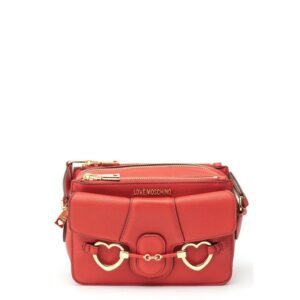 torebka marki love moschino model jc4129pp1gli1 kolor czerwony. torby damskie. sezon: wiosna/lato