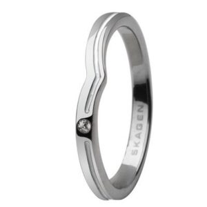 pierścionek damski skagen model jrsw018ss6 (13 )