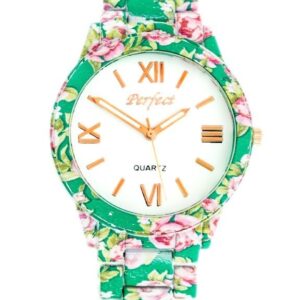 zegarek damski perfect a675 - flowers 2 (zp769b)