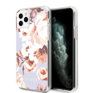 guess guhcn65imlfl02 iphone 11 pro max liliowy/lilac n°2 flower collection