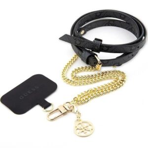guess guuc4mg4ek universal cbdy strap czarny/black 4g chain