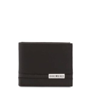 portfel marki bikkembergs model e2cpme3f3043 kolor czarny. akcesoria męskie. sezon: wiosna/lato