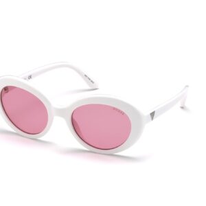 damskie okulary przeciwsłoneczne guess model gu75765521s (szkło/zausznik/mostek) 55 mm)