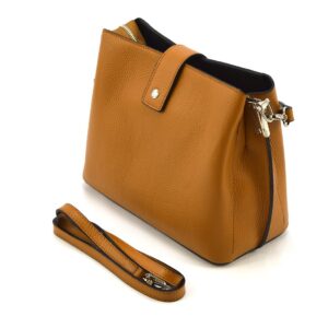 torebka skórzana vp927 camel