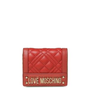portfel marki love moschino model jc5601pp1gla0 kolor czerwony. akcesoria damskie. sezon: wiosna/lato