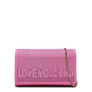 kopertówki marki love moschino model jc4139pp1gly1 kolor różowy. torby damskie. sezon: wiosna/lato