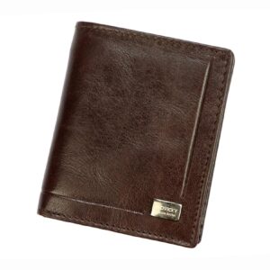 skórzany męski portfel rovicky pc-028-bar rfid