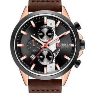 zegarek męski curren 8325 (zc024d) - chronograf