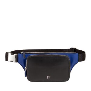 dudu skórzana torba na biodra dla mężczyzn, outdoor bum bag kolorowa torba na pas podróżny z kieszenią na smartfon z zamkiem błyskawicznym