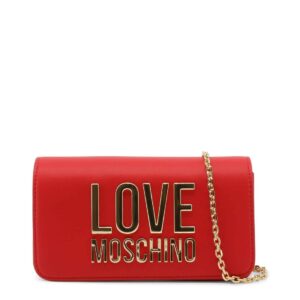 portfel marki love moschino model jc5610pp1flj0 kolor czerwony. akcesoria damskie. sezon: jesień/zima