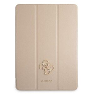 guess guic12pusasgo ipad 12,9" 2021 book cover złoty/gold saffiano collection