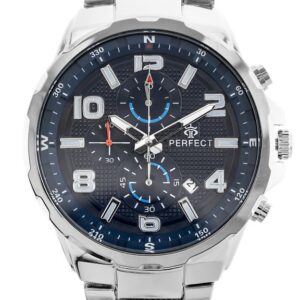 zegarek męski perfect ch05m - chronograf (zp357j) + box