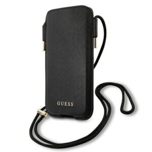 guess torebka guhcp12msapsbk 6,1" czarny/black saffiano