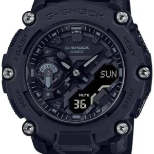 zegarek marki casio model ga-22_m kolor czarny. akcesoria męskie. sezon: cały rok