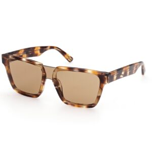męskie okulary przeciwsłoneczne web eyewear model we0314-0041f (szkło/zausznik/mostek) 00/0/145 mm)