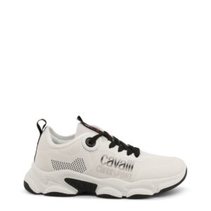 sneakersy marki cavalli class model cm8635 kolor biały. obuwie męskie. sezon: wiosna/lato