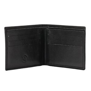 nuvola pelle men's compact leather wallet small thin slim design with credit card holders