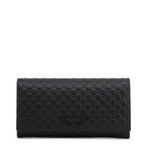 portfel marki gucci model 449396_bmj1g kolor czarny. akcesoria damskie. sezon: cały rok