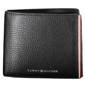 czarny portfel męski tommy hilfiger
