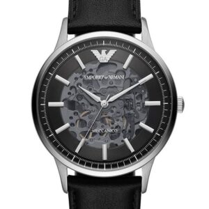zegarek męski emporio armani skeleton automatic ar60038 (zi055a)
