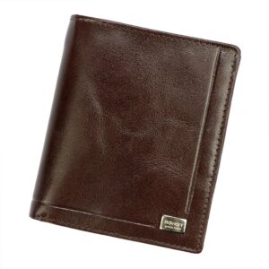 skórzany męski portfel rovicky pc-102-bar rfid