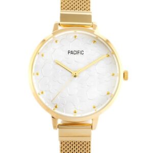 zegarek damski pacific x6098 - gold (zy614b)