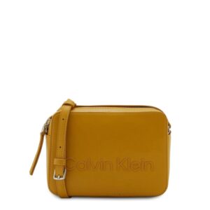 torby na ramię marki calvin klein model k60k610180 kolor zółty. torby damskie. sezon: wiosna/lato
