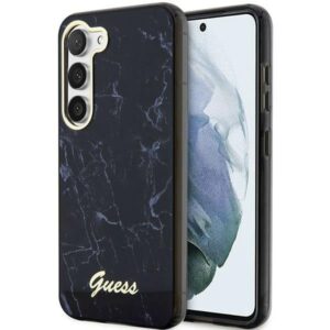 guess guhcs23mpcumak s23 +s916 czarny/black hardcase marble