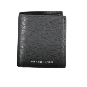 czarny portfel męski tommy hilfiger