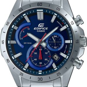 zegarek marki casio model efr-5_m kolor szary. akcesoria męskie. sezon: cały rok