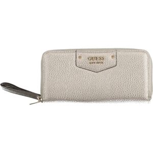 portfel damski guess jeans srebrny