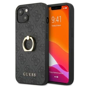 guess guhcp13s4gmrgr iphone 13 mini 5,4" szary/grey hardcase 4g with ring stand