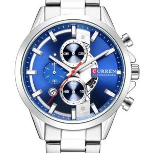 zegarek męski curren 8325 (zc021a) - chronograf