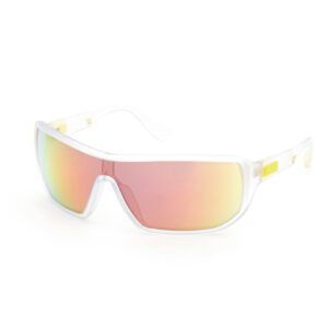 męskie okulary przeciwsłoneczne web eyewear model we0299-0026q (szkło/zausznik/mostek) 00/0/115 mm)