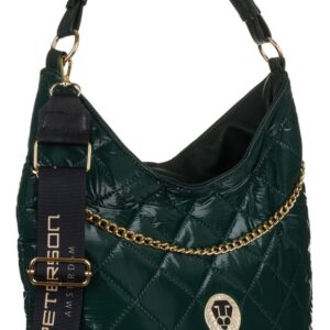 pikowany shopper z łańcuchem w stylu glamour — peterson