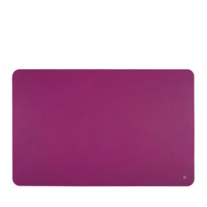dudu leather desk pad protector, office desk mat two-coloured, 24" x 15.7", non-slip, rollable, double-face desk pad for work