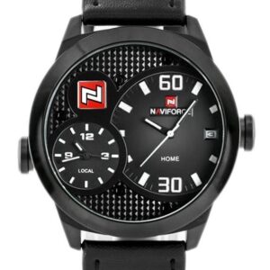 zegarek męski naviforce hank - dual time (zn022a) - hit