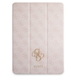 guess guic11g4gfpi ipad 11" 2021 book cover różowy/pink 4g collection