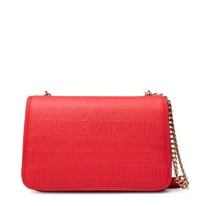 torebka na ramię love moschino jc4267pp0dkg0 czerwone torebki damskie
