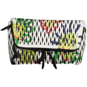 torba desigual damska biała