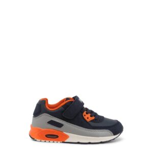 sneakersy marki shone model 005-001_v kolor niebieski. obuwie chłopiec. sezon: wiosna/lato