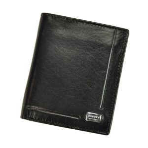 skórzany męski portfel rovicky pc-028-bar rfid