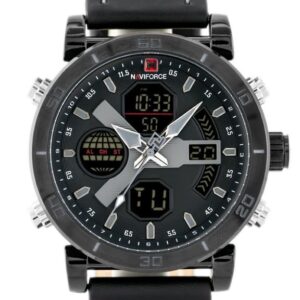 zegarek męski naviforce - nf9132 (zn073b) - black/grey + box