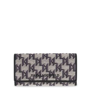 portfel marki karl lagerfeld model 226w3239 kolor szary. akcesoria damskie. sezon: wiosna/lato