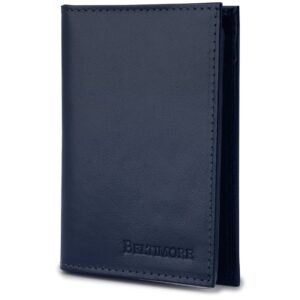 etui na dokumenty karty granatowe skórzane slim beltimore g95