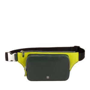 dudu skórzana torba na biodra dla mężczyzn, outdoor bum bag kolorowa torba na pas podróżny z kieszenią na smartfon z zamkiem błyskawicznym
